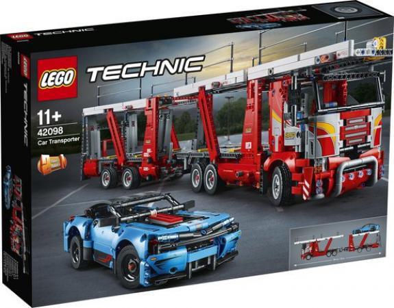 LEGO Technic Autotransportvoertuig - 42098L (42098L) — 2.493 stukjes, huren vanaf €7,25/week