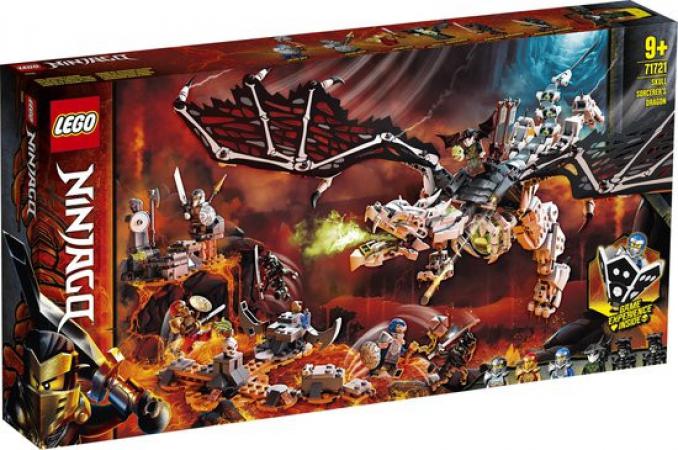 LEGO Ninjago Skull Sorcerers Draak (71721) — 966 stukjes, huren vanaf €4,75/week