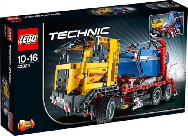 LEGO Bouwstenen 0000-1000 Technic Container Truck (42024) — 948 stukjes, huren vanaf €6,25/week