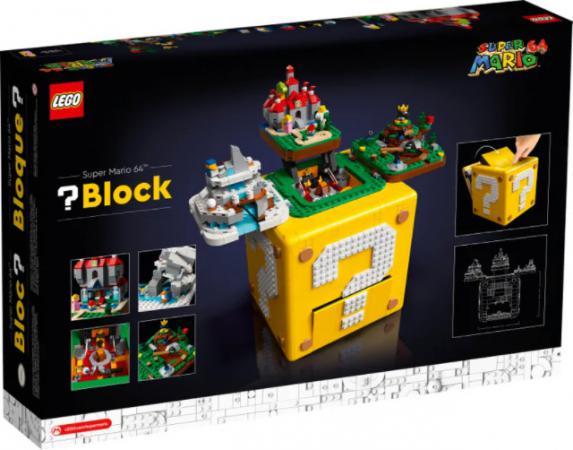 LEGO Super Mario 64 vraagtekenblok - 71395B (71395B) — 2.064 stukjes, huren vanaf €10,75/week