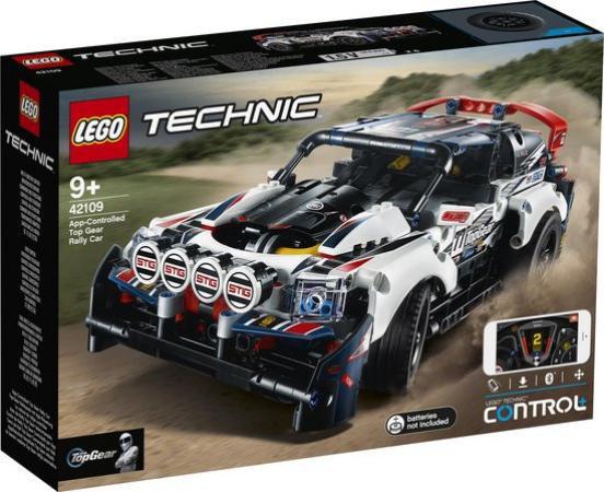 LEGO Bouwstenen 0000-1000 Technic Top Gear Rallyauto met App-bediening - 42109C (42109C) — 463 stukjes, huren vanaf €6,25/week