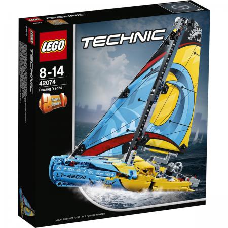 LEGO Bouwstenen 0000-1000 Technic Racejacht - 42074B (42074B) — 330 stukjes, huren vanaf €3,25/week