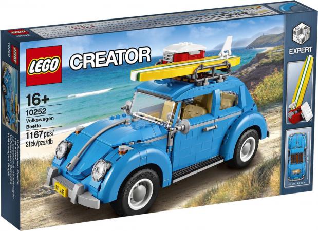 LEGO Bouwstenen 1000-2000 Creator Expert Volkswagen Kever - 10252C (10252) — 1.167 stukjes, huren vanaf €5,50/week
