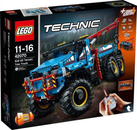 LEGO Bouwstenen 1000-2000 Technic 6x6 Allterrain-sleepwagen - 42070C (42070C) — 1.862 stukjes, huren vanaf €10,75/week