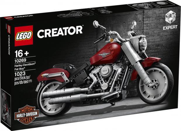 LEGO Bouwstenen 1000-2000 Creator Expert Harley-Davidson Fat Boy - 10269C (10269C) — 1.023 stukjes, huren vanaf €5,25/week