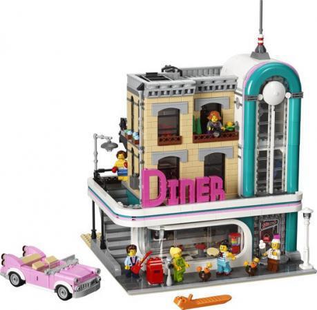 LEGO Creator Expert Diner in de Stad - 10260B (10260B) — 2.454 stukjes, huren vanaf €9,75/week