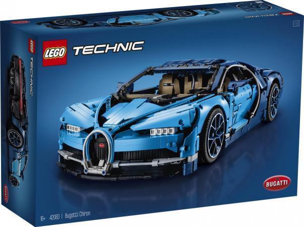 LEGO Bouwstenen 3000-4000 Technic Bugatti Chiron - 42083K (42083K) — 3.599 stukjes, huren vanaf €12,75/week