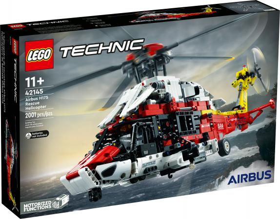 LEGO Bouwstenen 1000-2000 Technic Airbus H175 Reddingshelikopter (42145) — 2.001 stukjes, huren vanaf €11,50/week
