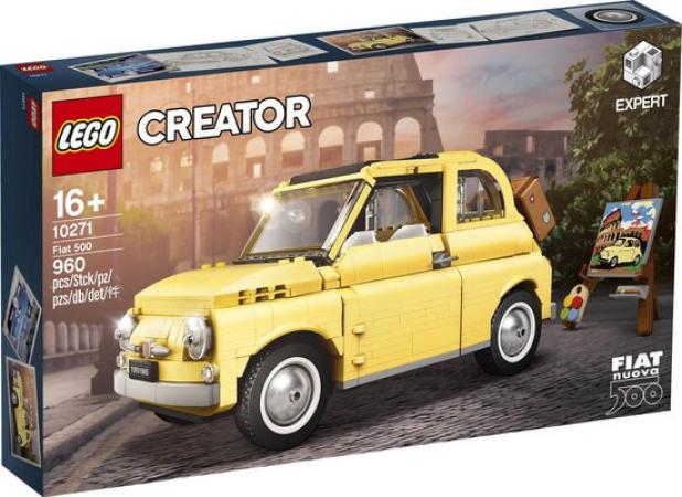 LEGO Creator Expert Fiat 500 - 10271D (10271D) — 960 stukjes, huren vanaf €4,25/week