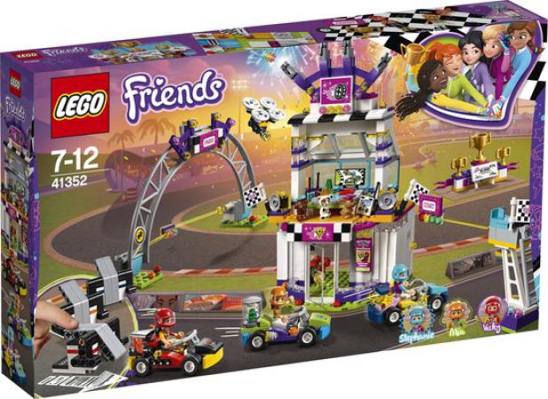 LEGO Friends Kart De Grote Racedag - 41352B (41352B) — 633 stukjes, huren vanaf €2,75/week