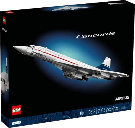 LEGO Bouwstenen 2000-3000 Icons Concorde (10318) — 2.083 stukjes, huren vanaf €11,75/week