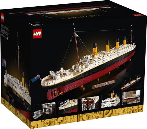 LEGO Bouwstenen 8000+ Titanic (10294) — 9.090 stukjes, huren vanaf €14,75/week